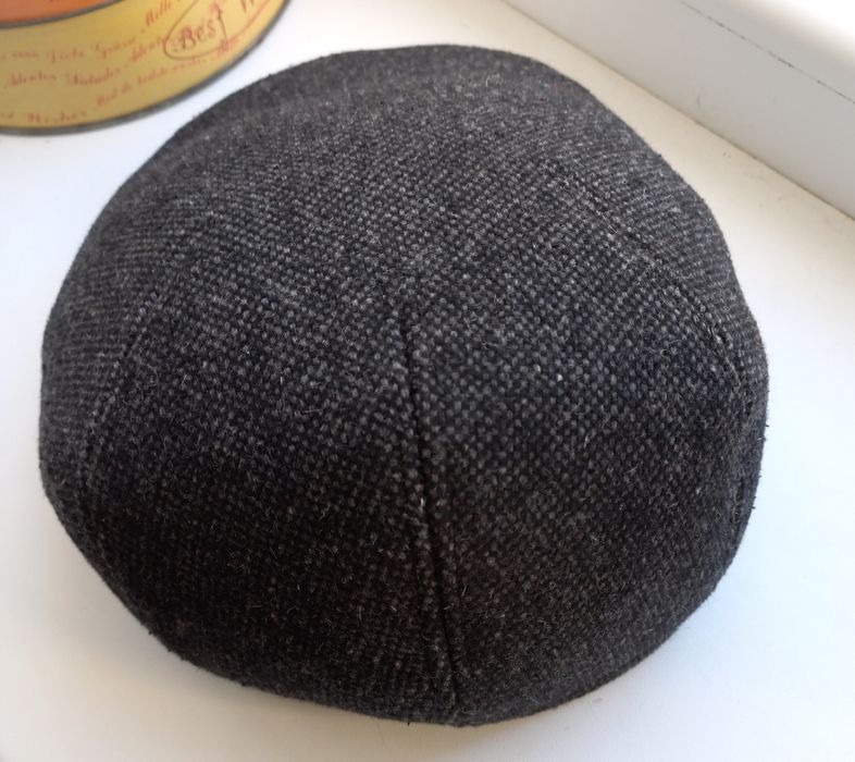 Кашкет чоловічий шерстяний сірий