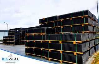 Panele ogrodzeniowe 2D 6/5/6 mm wys 1,43 ocynk+kolor/Ral! PRODUCENT