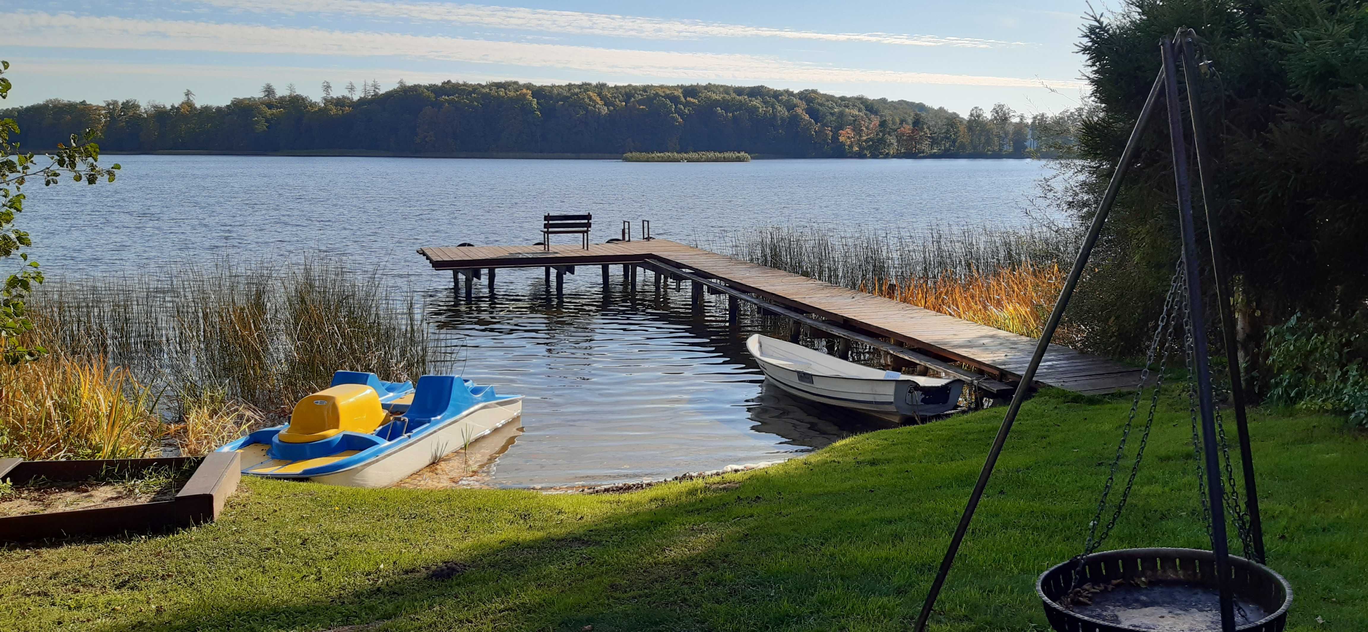 DOMEK Jezioro Własny Pomost Sprzęt  Wodny, Mazury!! Miłomłyn  Ostróda