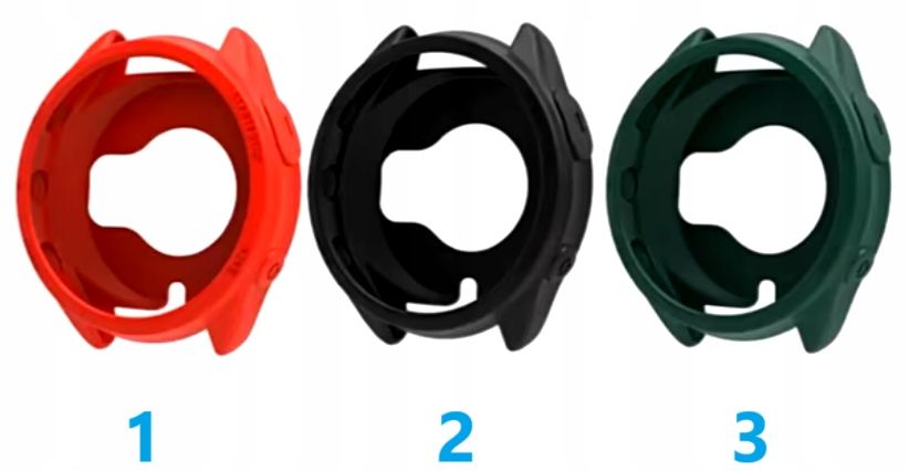 Etui Ochronne Silikonowe MIĘKKIE do Garmin Forerunner 965|KOLORY