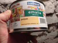 Farba do Drewna Metalu Lamperii Boazerii Gipsu Betonu - Żółta 0,4 l