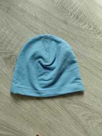 Niebieska czapka chłopięca rozmiar 46 1-2 lata , wiosenna
