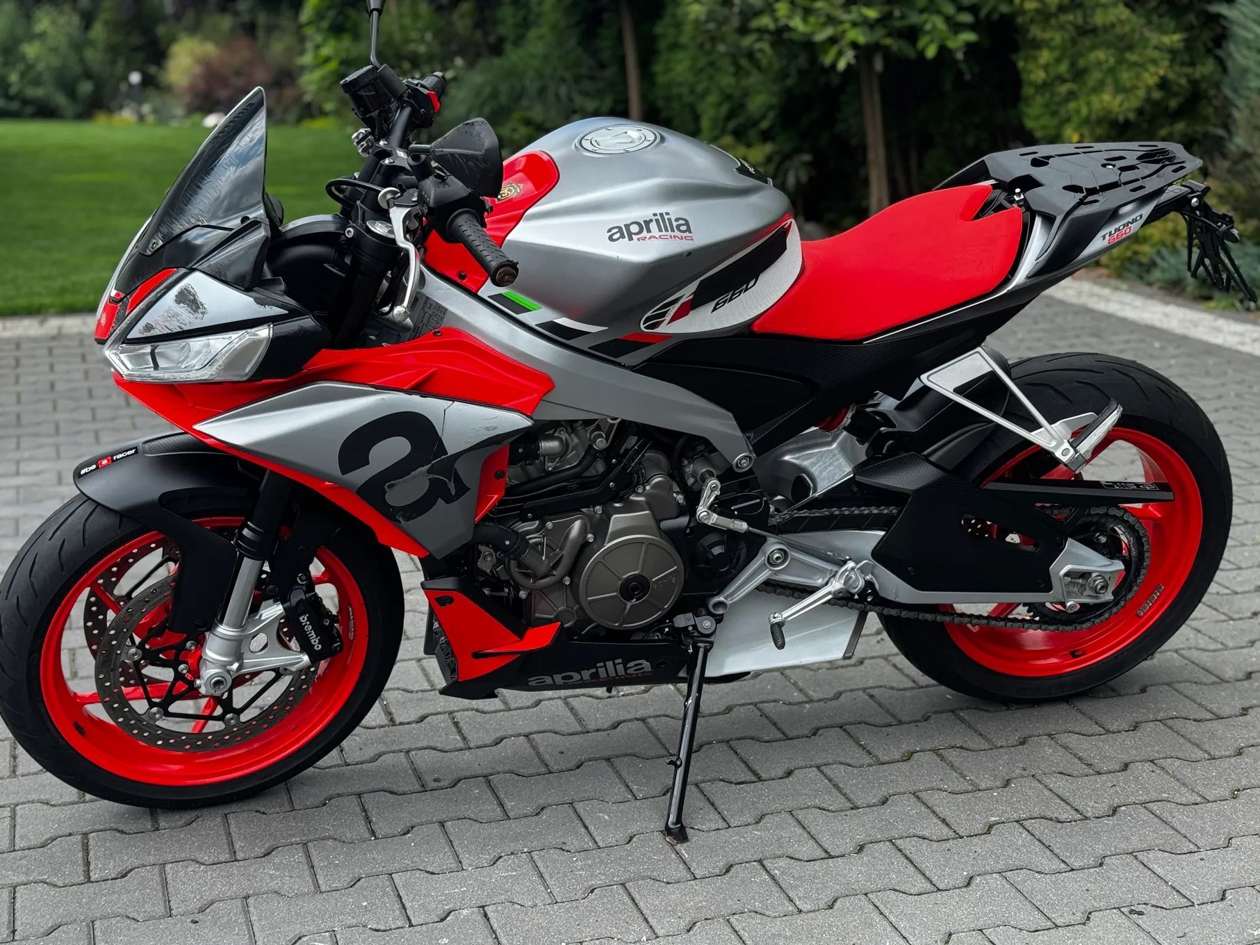 Aprilia RS Aprilia RS 660 Tuono Pełna moc 95 koni Sprowadzony