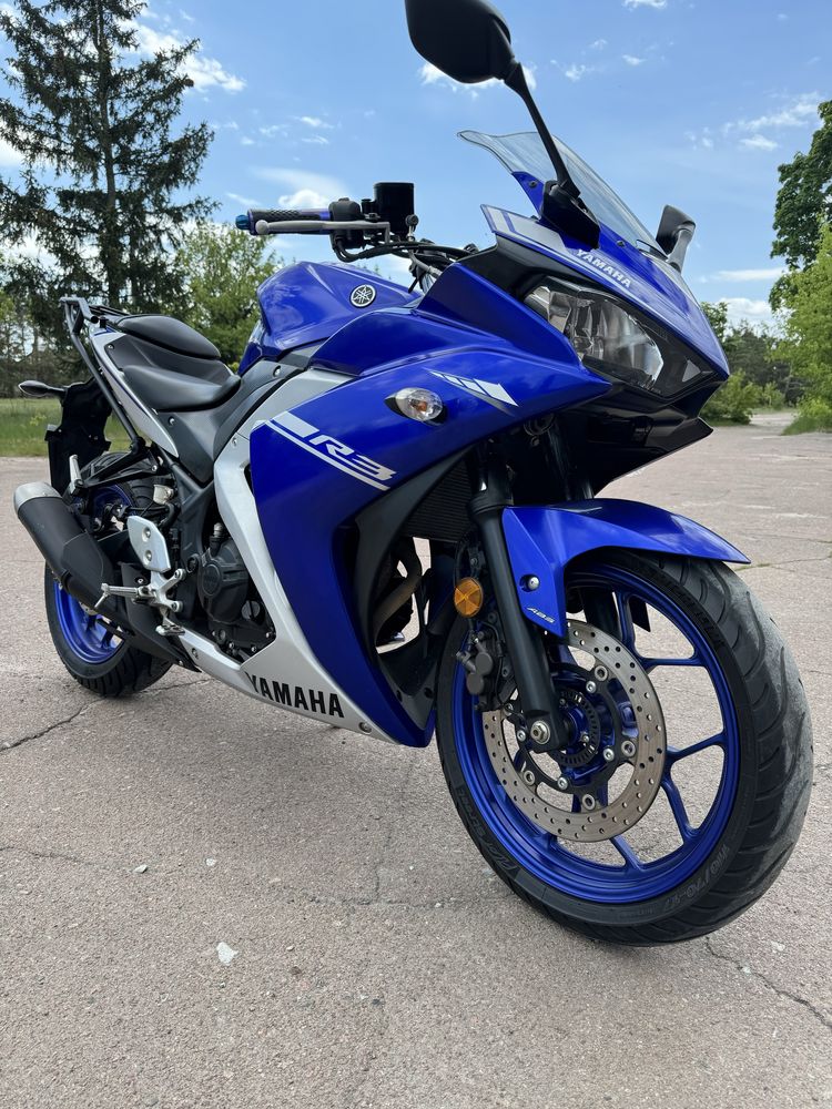 YAMAHA R3 з Японіі 2018 рік розмитнений