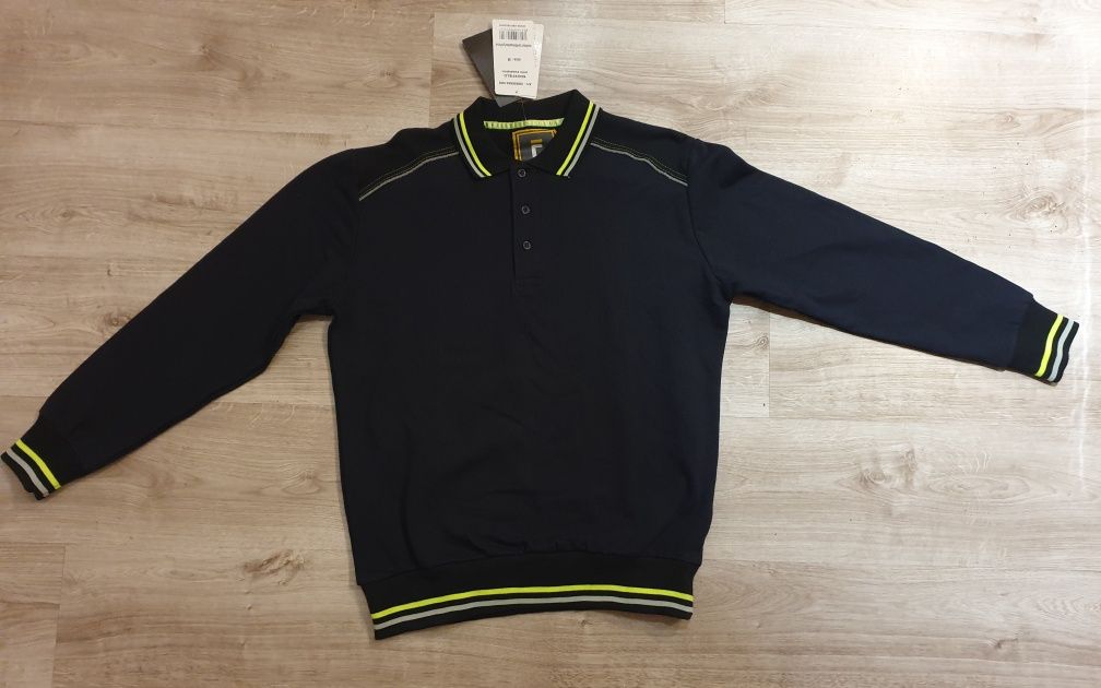 Knoxfield Bluza polo z długim rękawem,rozmiar-M