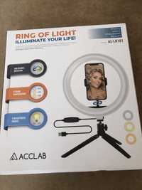 Комплект блогера 2в1 ACCLAB RING OF LIGHT