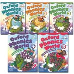 Oxford Phonics World 1,2,3,4,5 комплект: SB+WB+АУДІО