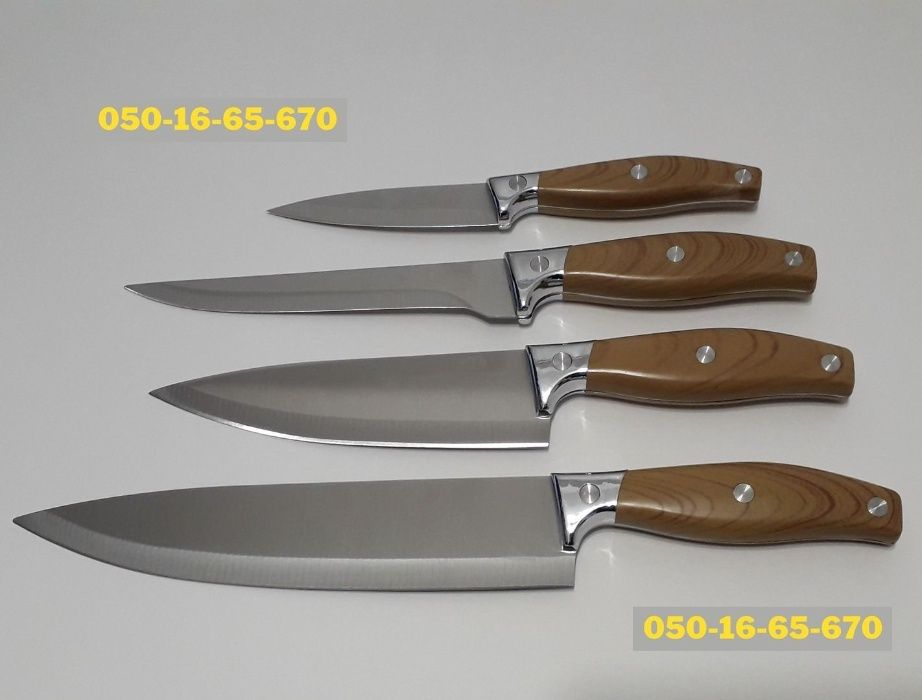 Купить набор ножей Набор кухонных ножей 4 штуки Нож кухонный