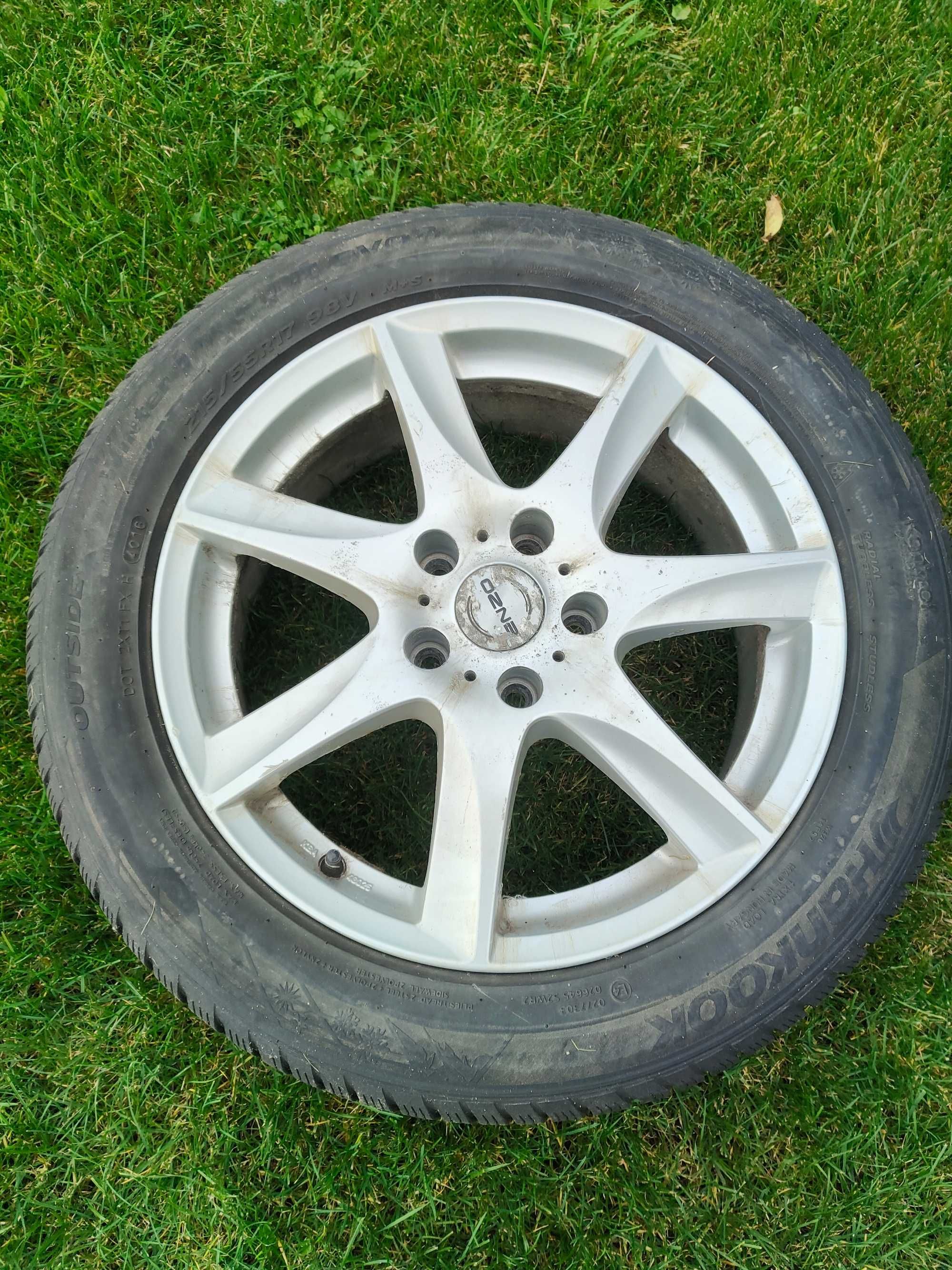 Koła R17 opony zimowe Hankook 215x55x17