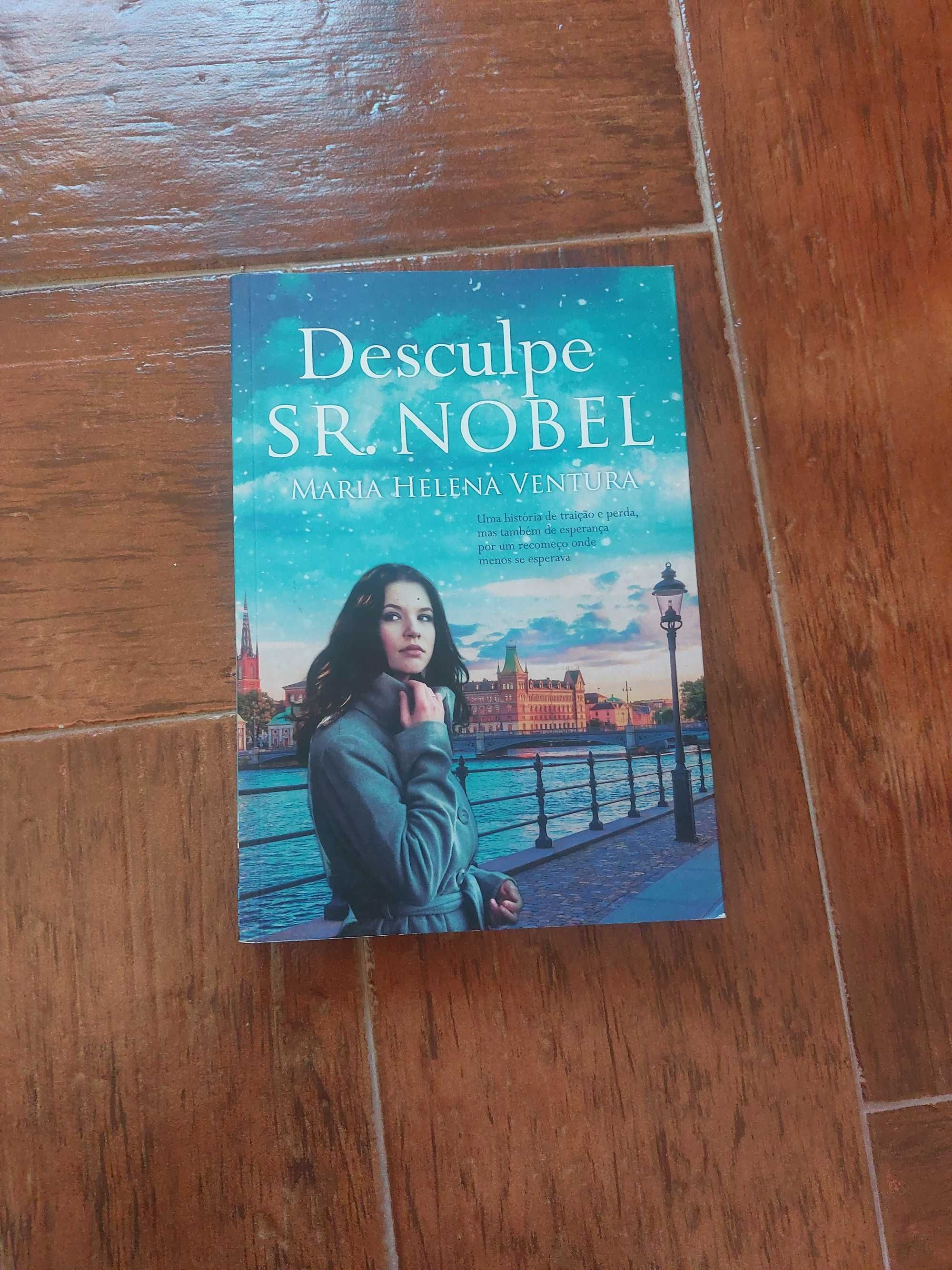 Livro "Desculpe Sr. Nobel" de Maria Helena Ventura