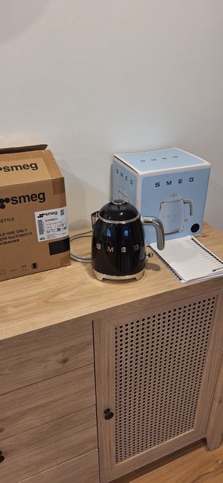 Czajnik Smeg czarny Nowy wysyłka gratis