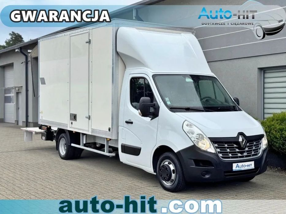 Renault Master  Kontener 4.20m BOCZNE DRZWI Winda Dhollandia 750kg Na Bliźniakach