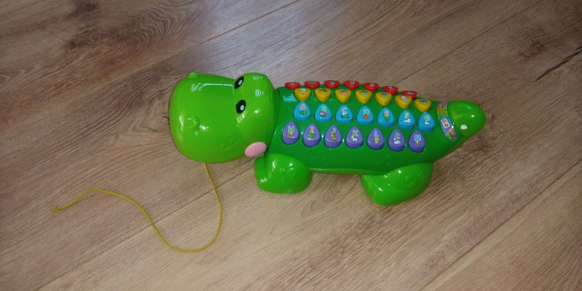 Aligator edukator zabawka interaktywna jak nowa