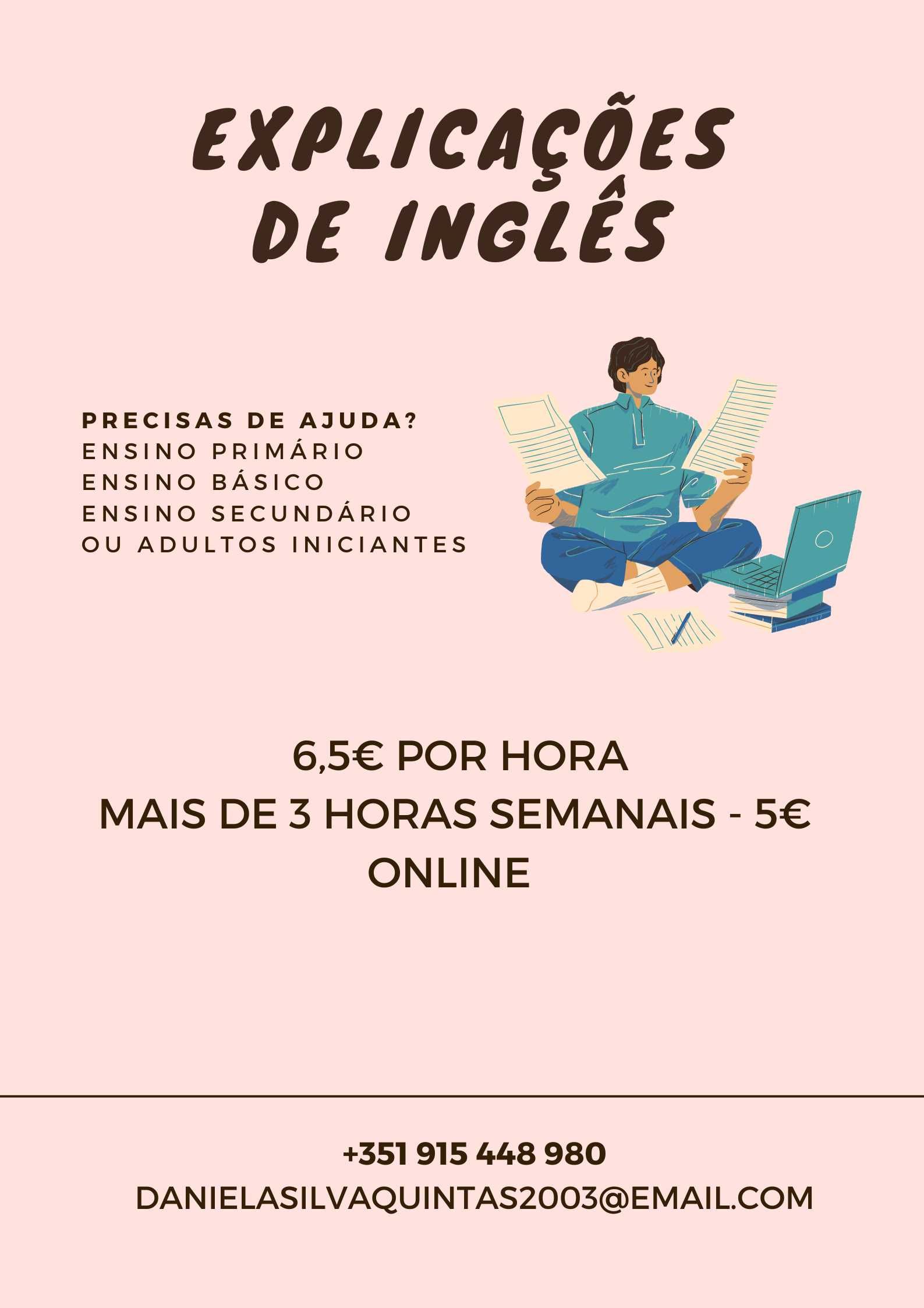 Explicações Inglês