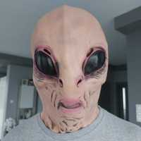 Maska lateksowa ufo alien  nowa