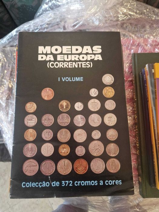 Caderneta de cromos vazia Moedas da Europa (completo) I Volume