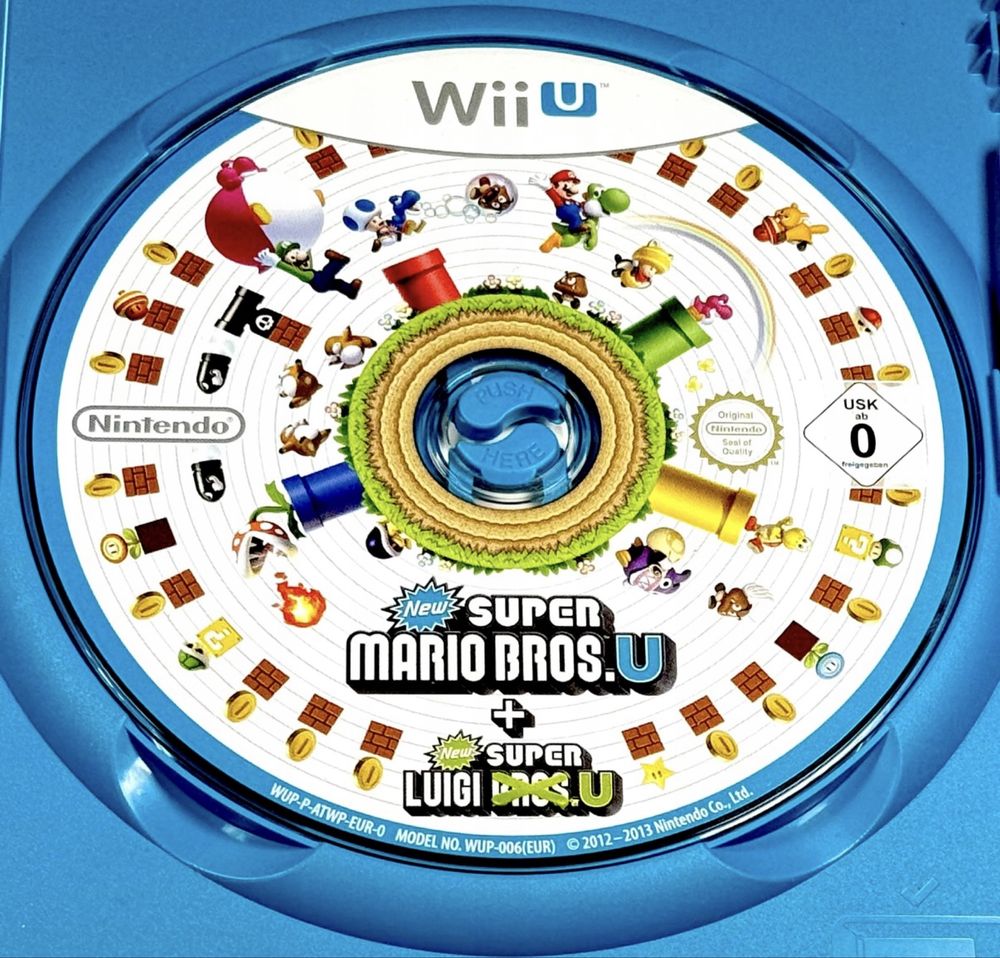 New Super Mario Bros U + Luigi U Nintendo Wii U