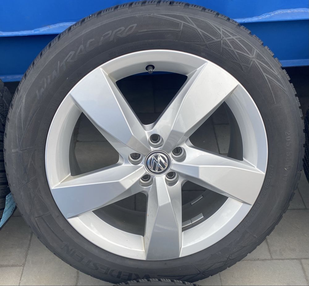 Alufelgi z oponami 205/55 R17 VW T-Cross Taigo Felgi Opony 5x100 ET 39