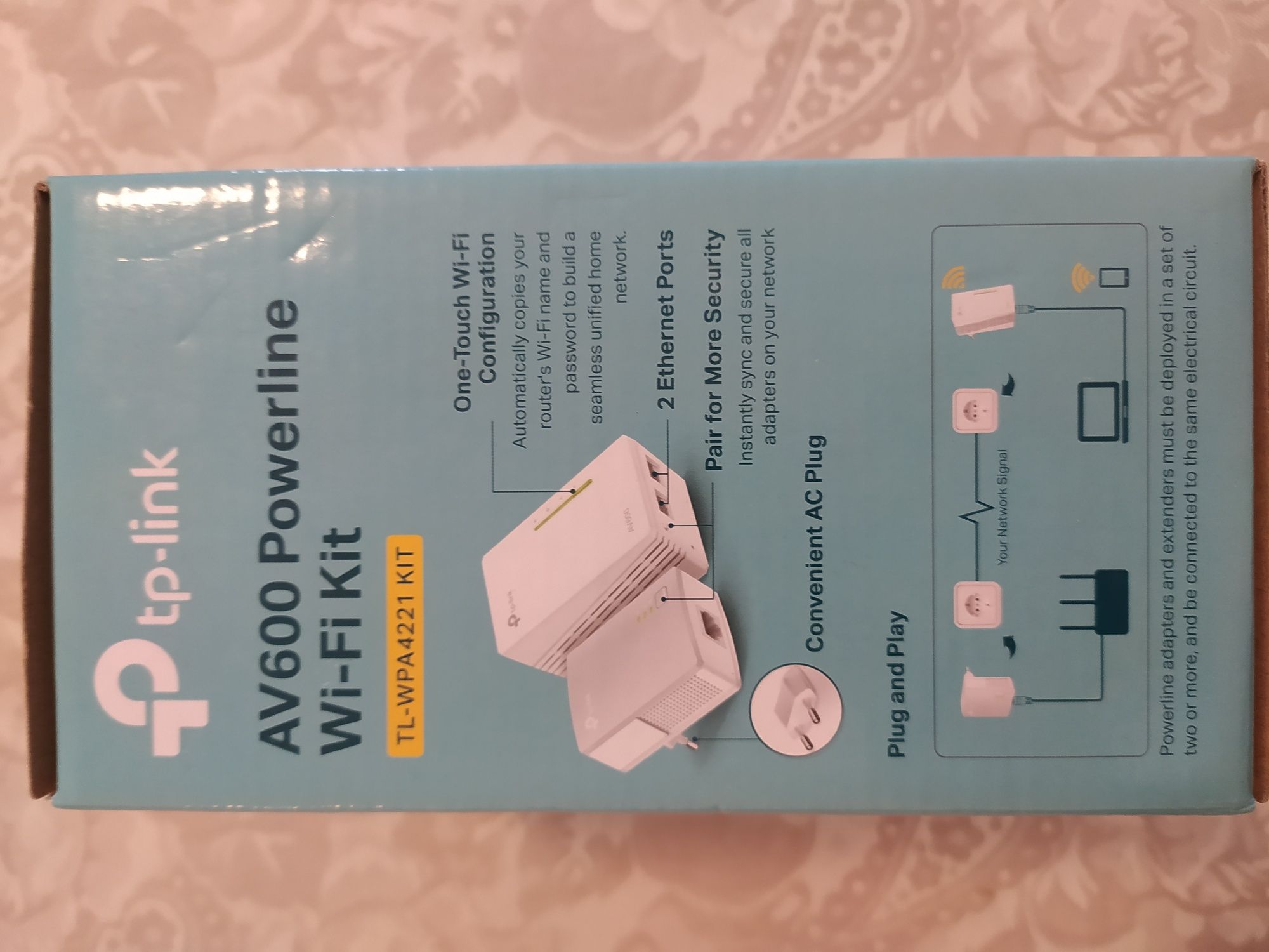 Vendo Amplificador de WiFi uso rede eléctrica TP-Link