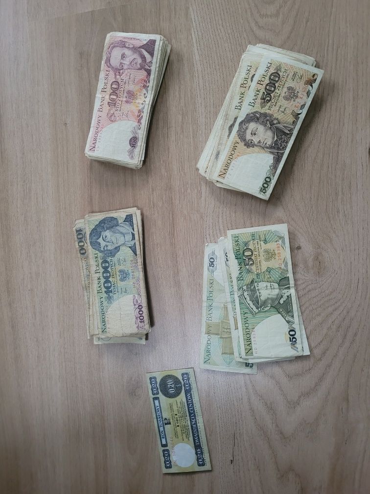 Banknoty z Prl-u