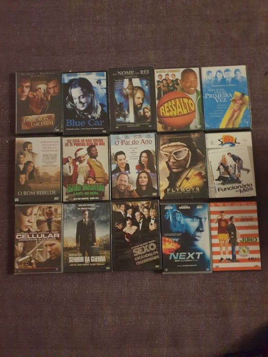 DVD novos alguns ainda embalados