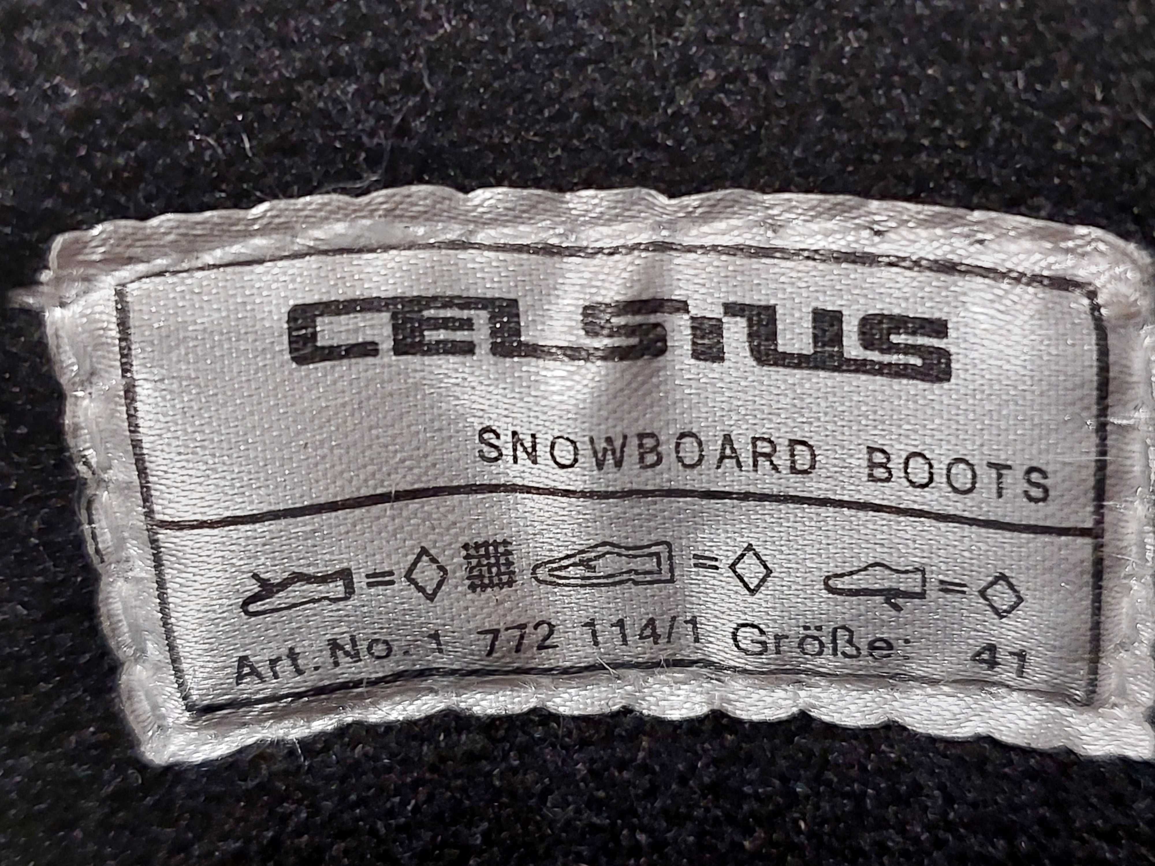 Ботинки Celsius для сноуборда размер 41
