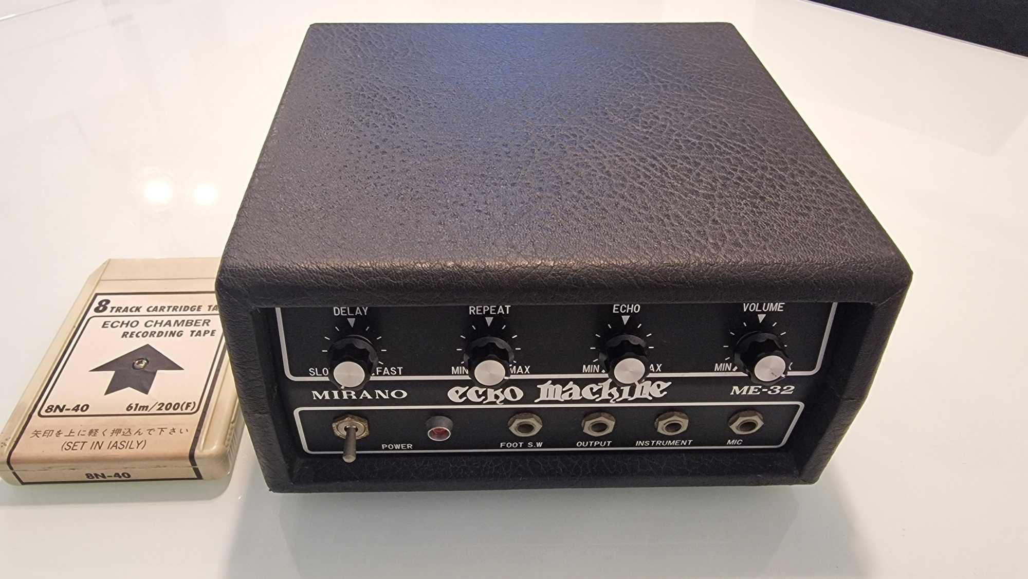 Mirano ME-32 Japońska kamera taśmowa tape delay  echo machine