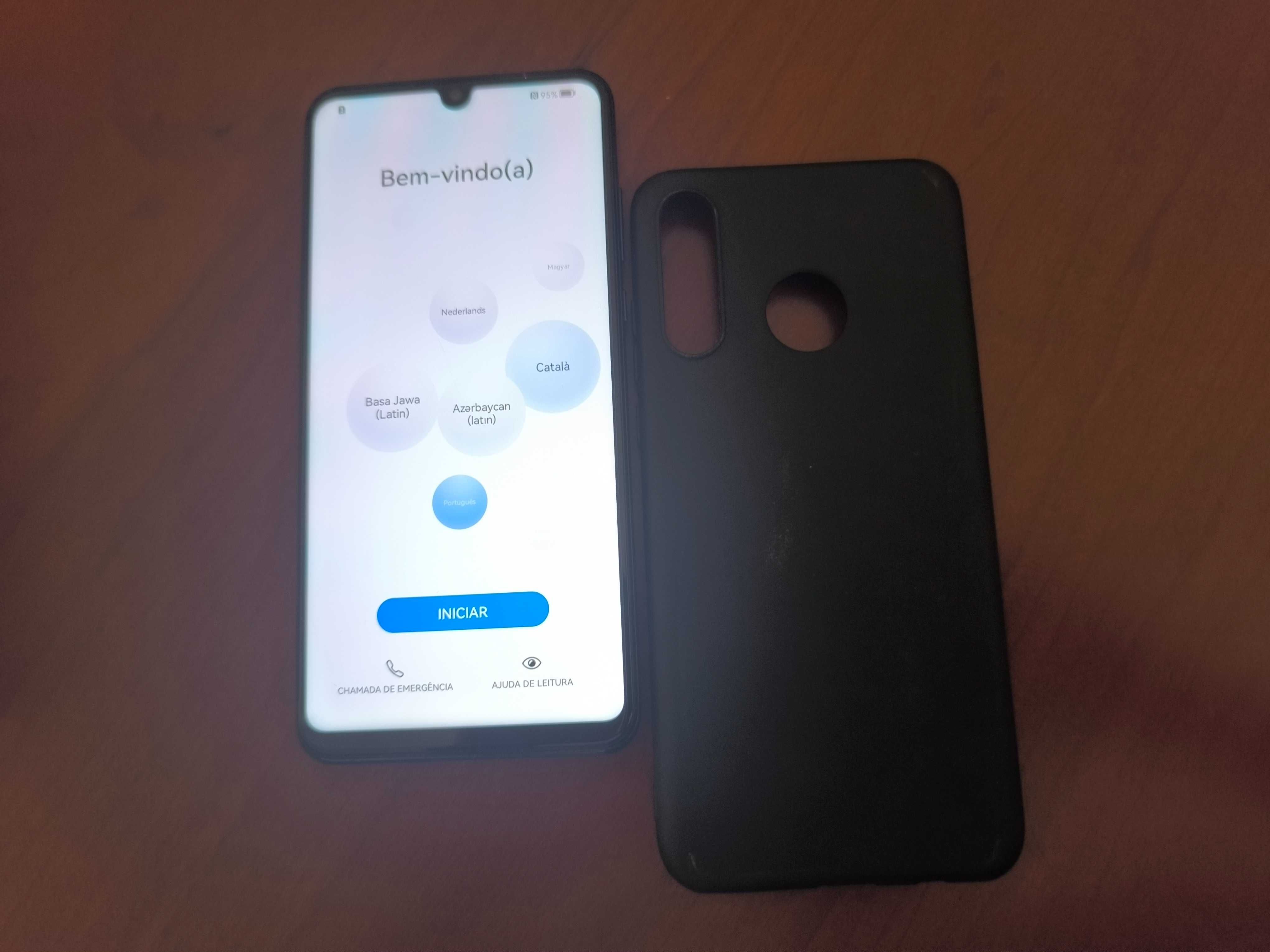 Smartphone HUAWEI P30 Lite (6.15'' - 4 GB - 128 GB - Preto) como novo