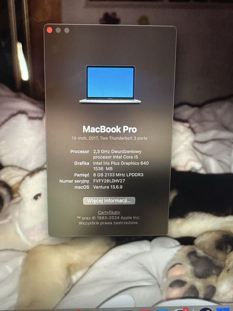 Macbook Pro 13 2017