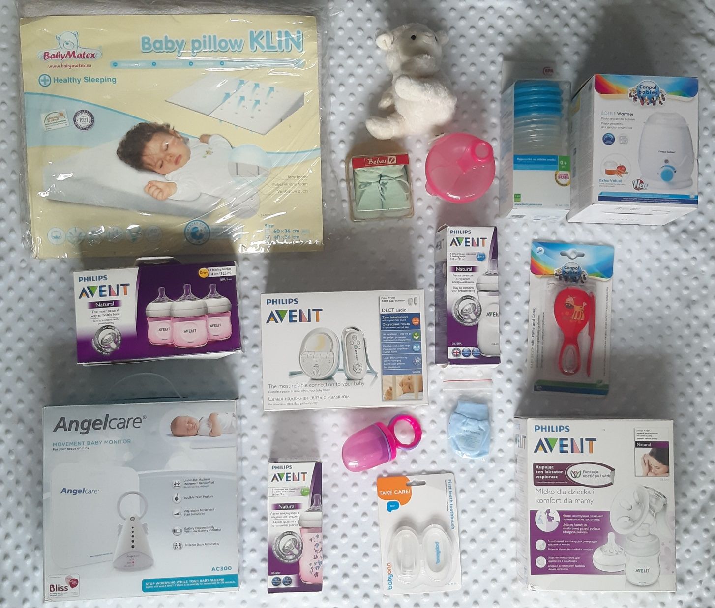 Philips Avent, Angelcare, Canpol babies, BabyOno, akuku wyprawka