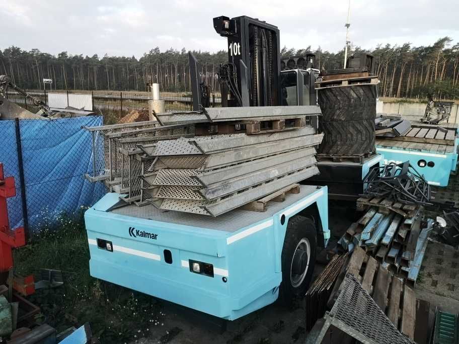 Wózek widłowy -Sztaplarka * KALMAR DSA 100 boczny 10 t.  import Sweden