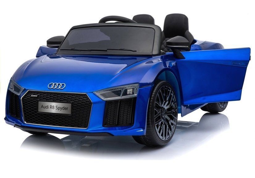 auto na akumulator audi r8 spyder niebieskie