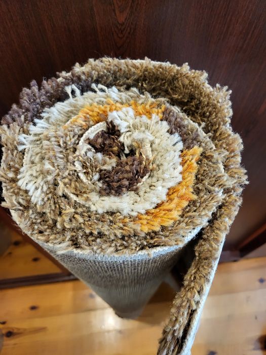 Dywan w kawowych barwach