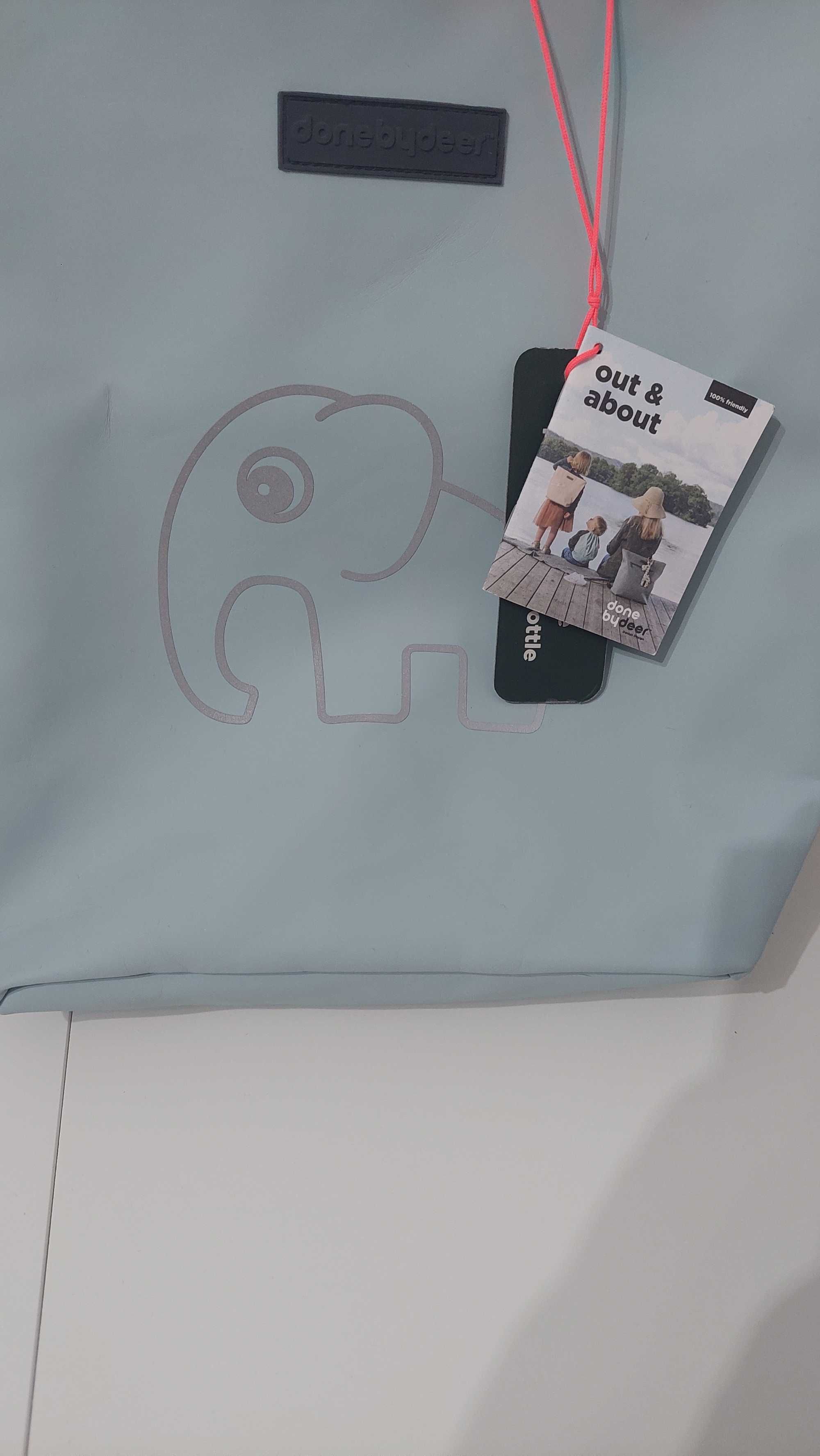 Plecak Donebydeer niebieski slonik