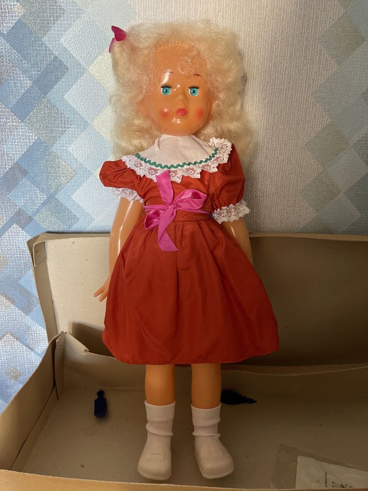 Лялька (кукла) Нина (Ніна) раритет вінтаж ссср нова