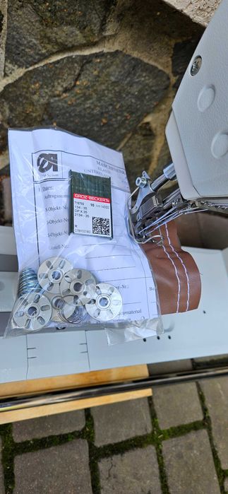 Durkopp Adler 868 M Type Eco. Промислова колонкова швейна машина.