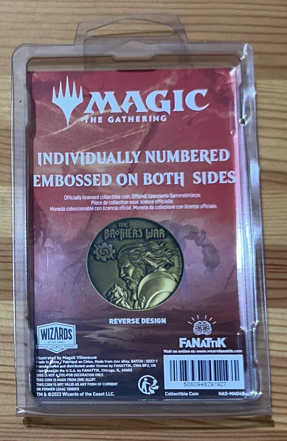 Magic The Gathering The Brothers War Collectible Coin