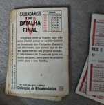Calendários Antigos para Coleção