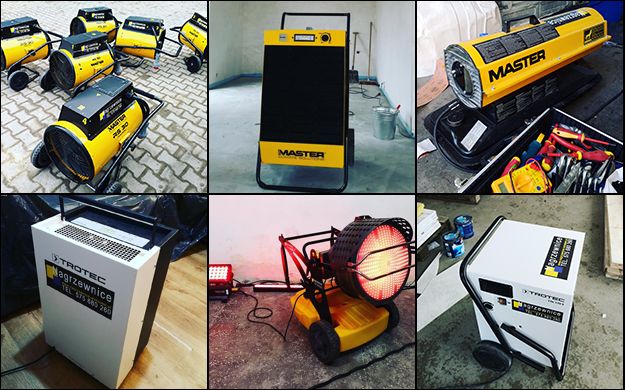 Osuszanie pomieszczeń Usuwanie wilgoci Osuszacze wynajem Master Trotec