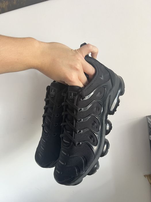 Buty nike air vapormax plus tn czarne bez wad oryginalne rozmiar 45,5