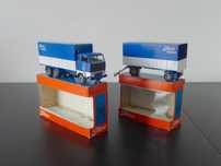 1:50 Tekno Volvo F89 Camião c/Reboque