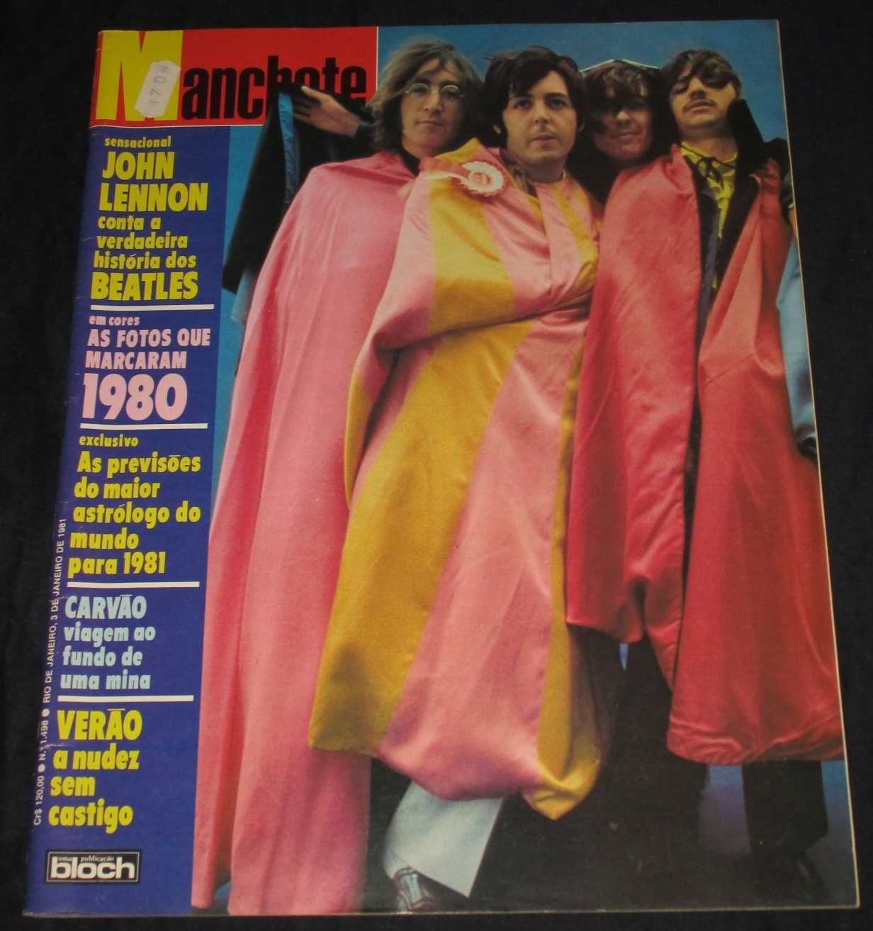 Revista Manchete 1498 Beatles Verdadeira História