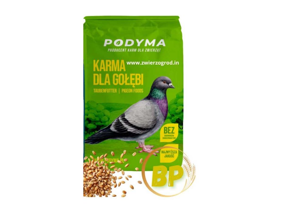 ** Podyma BP – 25kg– Mieszanka dla gołębi pocztowych bez pszenicy