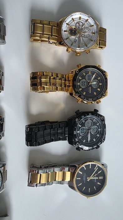 9 Zegarków marki Curren STAN PERFEKT !!