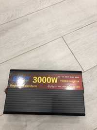 Інвертор автомобільний 12v/220v. 3000w