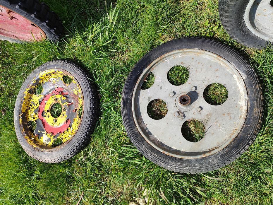 Koła do wózka ogrodowego