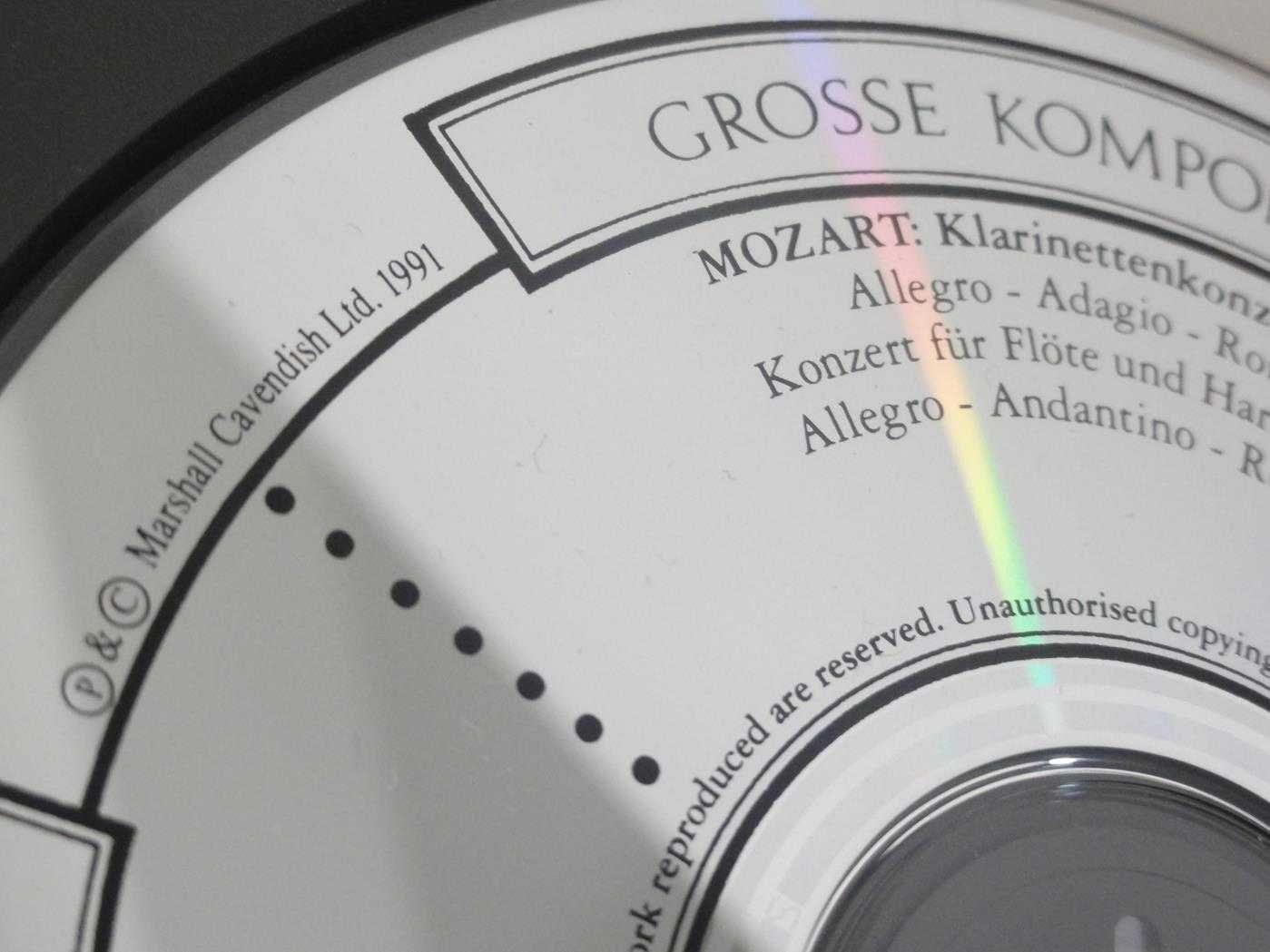 CD диск Бетховен, Моцарт, Шуманн, 8 шт, из Германии, винтаж