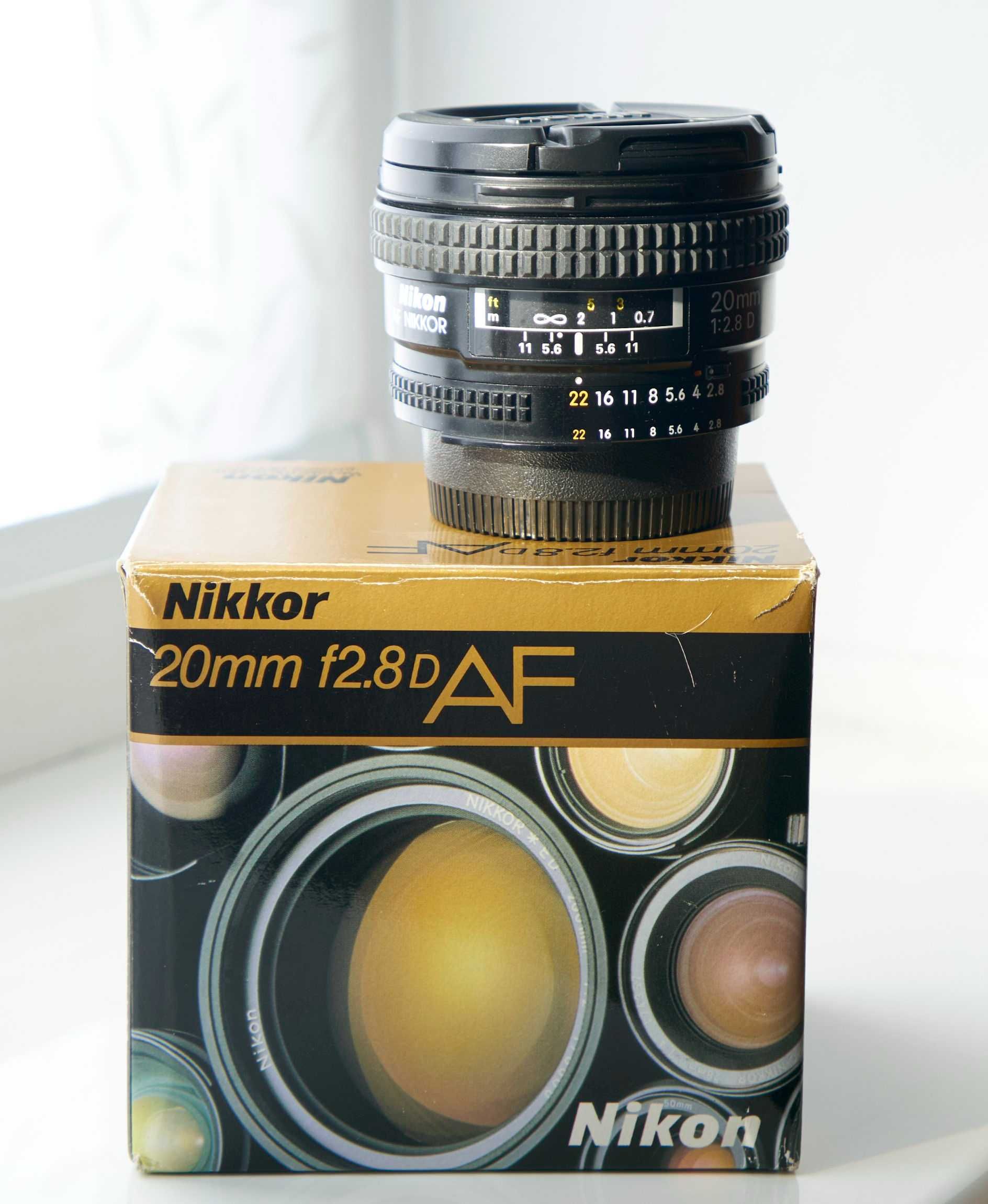 Nikon AF Nikkor 20mm 2.8D