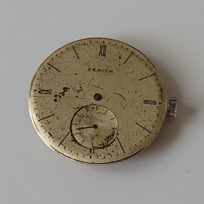 ZENITH mechanizm in house, sprawny, kompletny