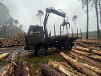 Liaz L250 4x4 wywrotka, hds, rotator, chwytak, las